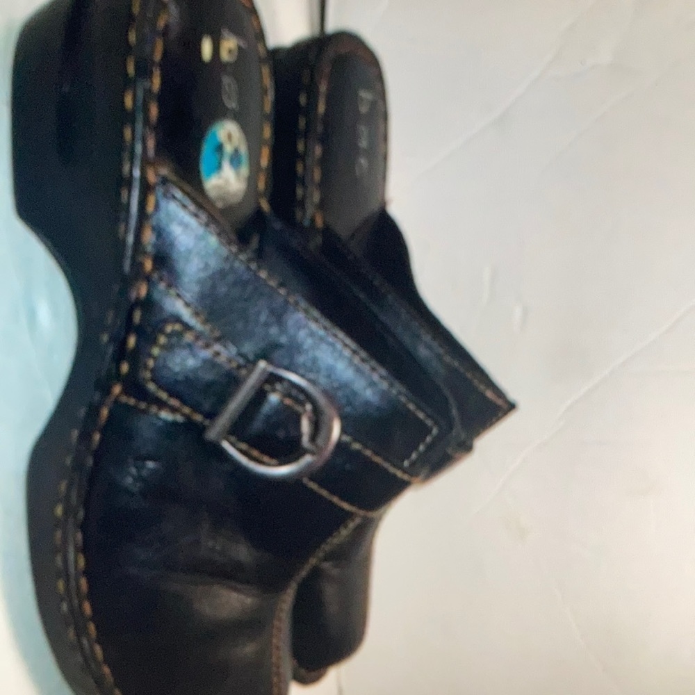 BOC born concept black slip on mules clogs shoes